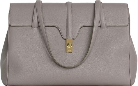 celine 16 bag grey|Celine large soft 16 bag.